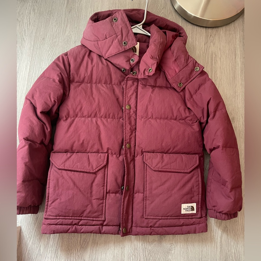 The North Face Kids' Maroon Puffer Coat